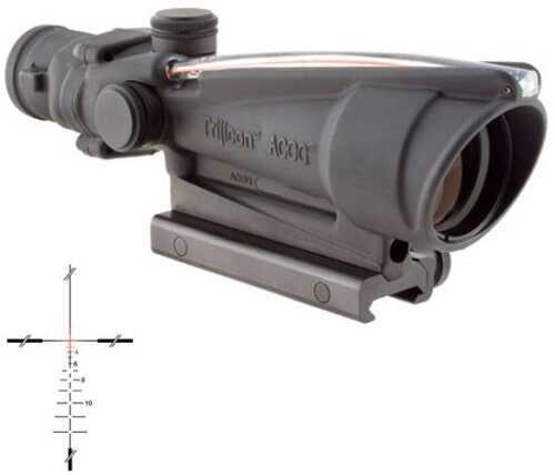 Trijicon ACOG Rifle Scope 3.5X 35 Red Crosshair .308 Matte W/Ta51 Mount Dual Illuminated Ta11J-308